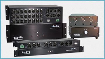 XLR Audio Video Switches, Manual and Remotely Controllable, Model 7298, 7299 and Model 8039
